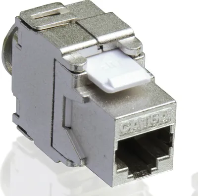 Produktbild von VALUE Cat.6A (Class EA) Keystone, RJ-45, geschirmt, werkzeuglos