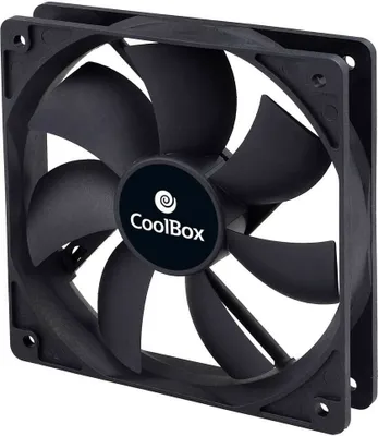 Obrázek produktu pro CoolBox VENCOOAU120, Ventilátor, 12 cm, 1500 ot/min, Černá