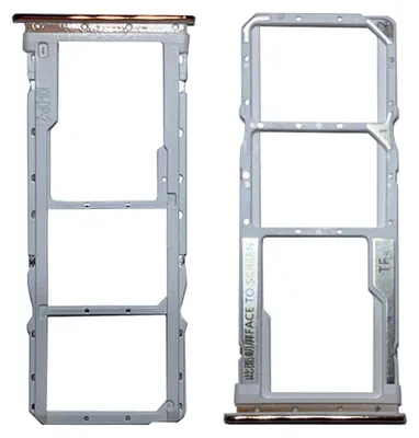 Immagine prodotto di Adattatore doppio slot per schede Micro SD oro per Xiaomi Redmi Note 10 Pro 4G