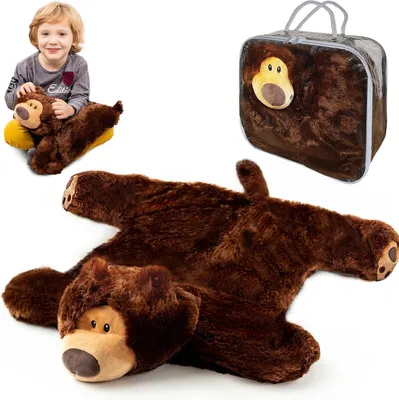Produktbild von Entspannungsplüschtier – Gewichts-Plüschtier – Stressabbau – Tiefenstimulation – 2,3 kg – Teddybär