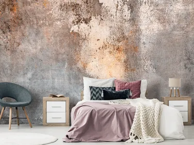Produktbild von Vlies Fototapete Steine 350x256 cm Tapeten Wandtapete XXL SteinWand Steinoptik Beton f-C-0483-a-a