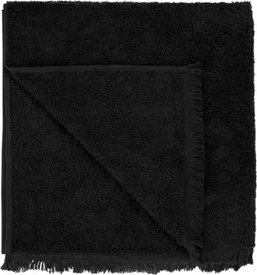Produktbild von Blomus Badetuch FRINO Black 70 x 140 cm, Baumwolle, 66491 Shop Exclusive