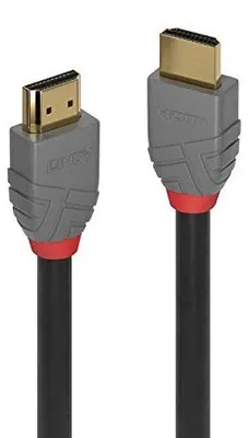 Produktbild von LINDY HDMI High Speed Kabel Anthra Line 0.5m