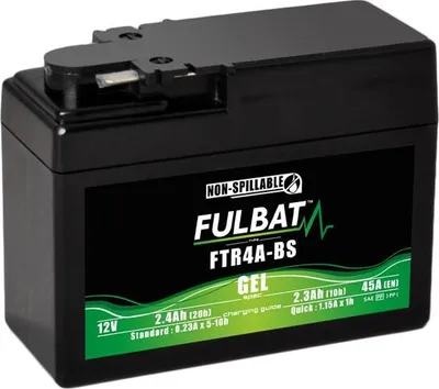 Immagine prodotto di Batteria FULBAT FUL GEL - FTR4A-BS / YTR4A-BS (Gel, senza manutenzione)