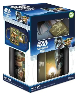 Produktbild von Star Wars Tasse Herren The Mandalorian - Tasse, Untersetzer, Schlüsselanhänger multicolor Standard