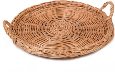 Produktbild von JIPRO® Tablett aus Weide Bakke VII. - Ø 34 x H 2/6(cm)