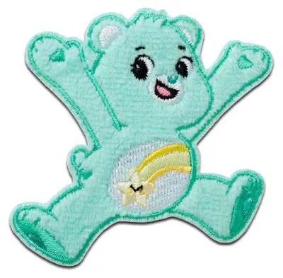 Produktbild von Mono-Quick Care Bears Wish Bear - Aufnäher, Bügelbild, Aufbügler, Applikationen, Patches, Flicken, zum aufbügeln, Größe: 7 x 6 cm