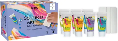 Immagine prodotto di KREUL 43362 KREUL Kids Art - Colori per bambini, Set Squeegee Art