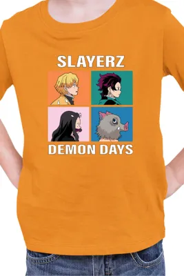 Immagine prodotto di Maglietta per bambini Japan Manga Anime Comics Animation Demon Anime Slayer All Slayerz, 3-4 Jahr - 104 , Orange