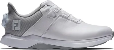 Produktbild von Footjoy Prolite Boa Damen Golfschuhe Weiß und Grau