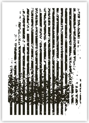 Produktbild von Poster - Poster ohne Rahmen - Abstraktion Schwarz Gürtel - 50x70 cm - Wand Bild - Wanddeko - Wandbilder - Kunstposter - Wandposter - Bilder - Kunstdruck - Wanddekoration - Wandbild - P2XPA50x70-4855