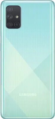 Zdjęcie produktu dla Samsung Galaxy A71 SM-A715F, 17 cm (6.7"), 1080 x 2400 px, 2,2 GHz, 128 GB, 64 MP, Niebieski