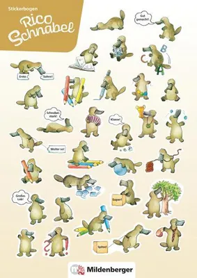 Obrázok produktu pre Rico Schnabel - Stickerbogen (VPE 5)