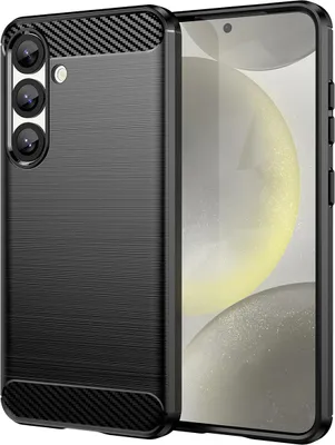Immagine prodotto di Carbon Case Custodia in silicone flessibile per Xiaomi Poco F7 Pro - Nero