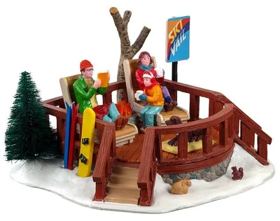 Productafbeelding van Sun on the slopes kerstfiguur LEMAX