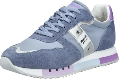 Produktbild von Blauer Sneaker Sneaker Leder/Textil