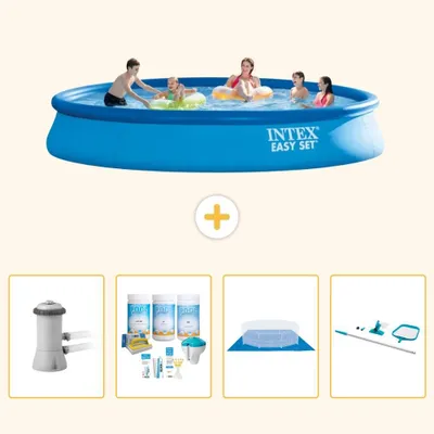 Image de Piscine gonflable Easy Set - 457 x 84 cm - 5 pièces - Modèle S20947