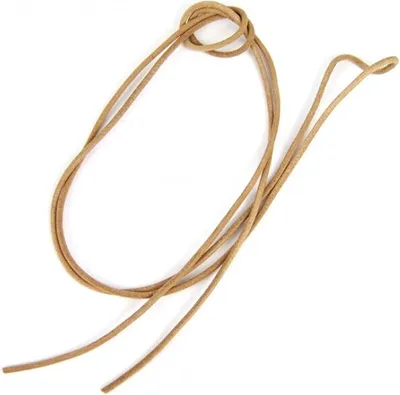 Produktbild von Lederschnur Lederriemen Riemen Lederband zum verknoten hellbraun 100cm
