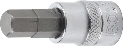 Image de BGS 2729 Douille à embout, 6 pans creux 3/8" x 48 mm, 10 (3/8)