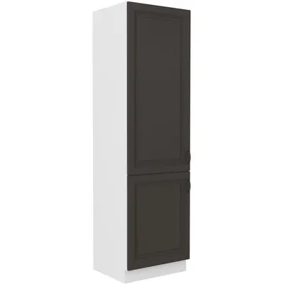Obrázek produktu pro Potravinová skříň SOPHIA - šířka 60 cm, tmavě šedá / bílá