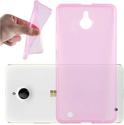 Produktbild von Cadorabo Hülle für Nokia Lumia 850 Schutz Hülle in Pink Schutzhülle TPU Silikon Cover Etui Case