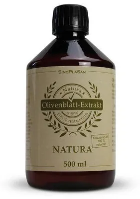 Produktbild von Olivenblatt-Extrakt Natura 100% naturrein pur 500 ml