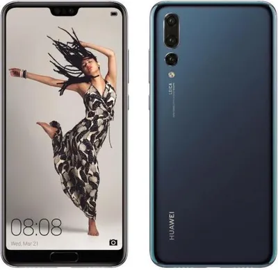 Produktbild von Huawei P20 Pro, 15,5 cm (6.1"), 6 GB, 128 GB, 40 MP, Android 8.1, Schwarz