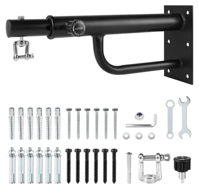 Obrázok produktu pre Nastaviteľný držiak na boxovací vak, 44-66 cm, s 360° tichým hákom