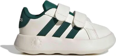 Produktbild von adidas Grand Court 2.0 Off White Collegiate Green Core Black (TD) - EU 24