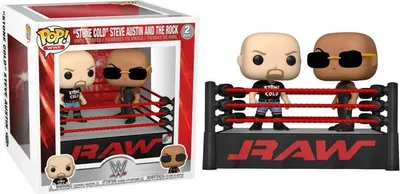 Immagine prodotto di WWE - "Stone Cold" Steve Austin e The Rock 2 Pack - Funko Pop! - Figurine in vinile