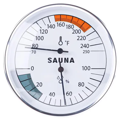 Immagine prodotto di Termometro e igrometro 2 in 1 per ambienti sauna