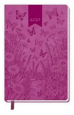 Produktbild von TRÖTSCH - Taschenkalender A7 Soft Touch Schmetterlinge 2027