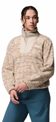 Produktbild von COLUMBIA Sequoia Grove™ Printed Half Zip - Dark Stone Hori