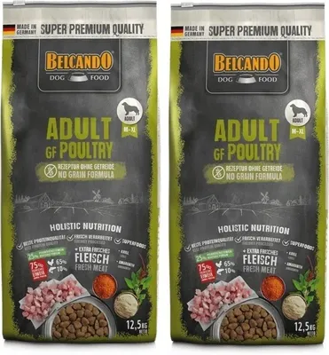 Produktbild von Belcando Adult GF Poultry 2x 12,5kg