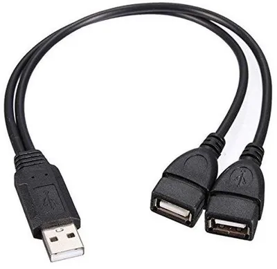 Immagine prodotto di Adattatore hub USB a Y con cavo per trasferimento dati veloce