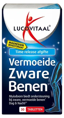 Productafbeelding van Lucovitaal Vermoeide, Zware Benen - 30 tabletten - Voedingssupplement