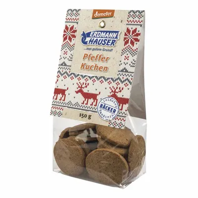 Produktbild von Pfefferkuchen - Dinkel 150g, 2er Pack