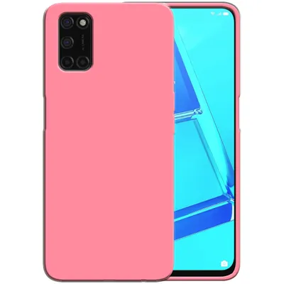 Immagine prodotto di Smartphonica Custodia in silicone per OPPO A52 con interno morbido - Rosa