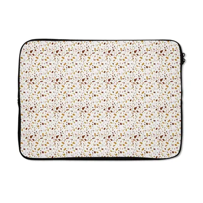 Produktbild von MuchoWow® Laptop Hülle 13 Zoll Terazzo - Textur - Muster Laptoptasche - Laptophülle - Sleeve - Rundumschutz