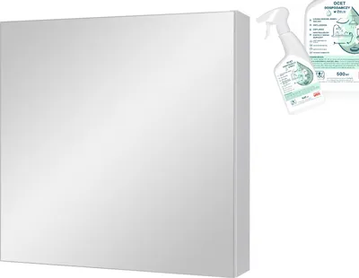 Produktbild von Spiegelschrank 60 cm IDA AM-MSL-603-07 Haushalts-Essiggel gratis