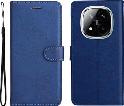 Produktbild von Xiaomi Redmi Note 14 Pro 5G / Pro+ / Poco X7 Hülle - Coverup Klapphülle - Blau