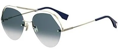 Produktbild von FENDI FF 0326/S 9K Brille, BluEE/GY GREY, 57 Frauen