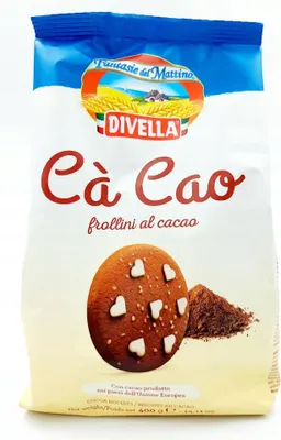 Produktbild von Mürbegebäck Kakao CaCao 400 g - Divella