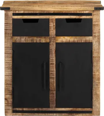 Obrázok produktu pre vidaXL Príborník s 2 zásuvkami 55x35x60 cm z masívneho mangového dreva