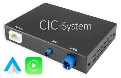 Image de Kit de mise à niveau sans fil CarPlay/Android Auto pour le système CIC BMW (Série 3 E90, Série 5 E60, X1 E84, X3 E83, X5 E70) – Interface Plug-and-Play