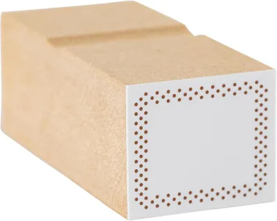 Productafbeelding van Frame Stempel - Planner Stempel - Agenda Versieren - Past in Kalender - 61 x 25 x 22 mm - Beige