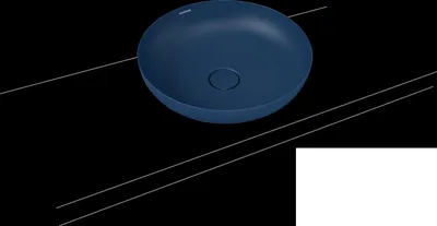 Produktbild von KALDEWEI MIENA Waschtischschale navy blue matt