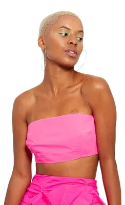 Productafbeelding van CHAOUICHE Damen Chaouiche gebreide top, tanktop, camisole, roze, maat XL (EU)