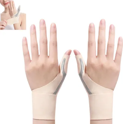 Produktbild von 2 Stück Daumenstütze, Handgelenkbandage, Handgelenk Stabilisator, Handgelenkorthese, Daumenorthese, Schutz bei Sehnenscheidenentzündung