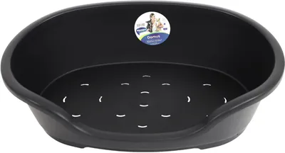 Productafbeelding van Moderna plastic hondenmand 60 cm zwart Moderna Gebr. de Boon
